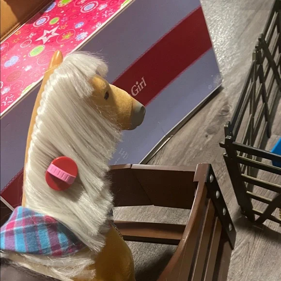 American Girl Horse, with all set. - Picture 10 of 14